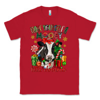 Red have yourself a little christmas cow Classic Tee - CowGirlArtShop