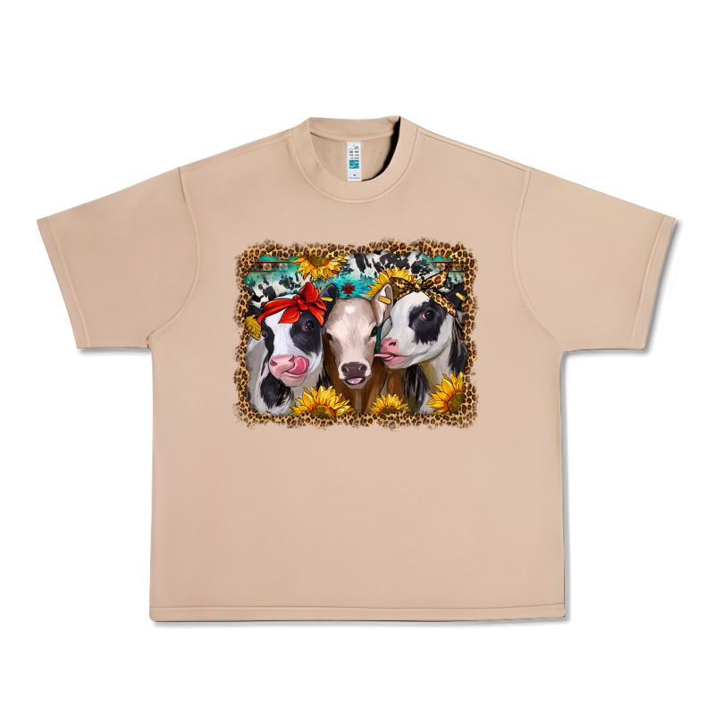Western Sunflower Heifers Urban Heavy Tee by Jasminsmagicworld | Teevron
