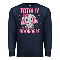 Navy totally adorable Premium Sweatshirt - JahusDesignShop