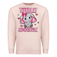 Pale Pink totally adorable Premium Sweatshirt - JahusDesignShop