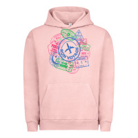 Bon Voyage Travel Stamp T Shirt Urban Hoodie | Teevron