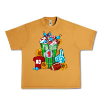 Peanut Butter Football Frappe Urban Heavy Tee - FaDigitalArtStudio