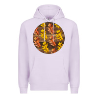 Lilac Fall Rounded Premium Hoodie - LillyAllenDesigns