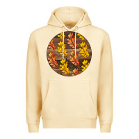 Pina Colada Fall Rounded Premium Hoodie - LillyAllenDesigns