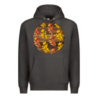 Smoke Fall Rounded Premium Hoodie - LillyAllenDesigns