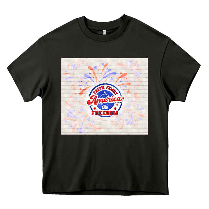 America And Freedom Heavy Core Tee by TumblerDesignByShophia | Teevron