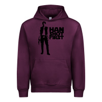 Mauve Wine han shot first Urban Hoodie - linhVisuals