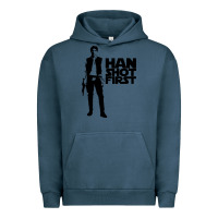 Pigment Midnight Navy han shot first Urban Hoodie - linhVisuals