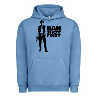 Pigment Pebble Blue han shot first Urban Hoodie - linhVisuals