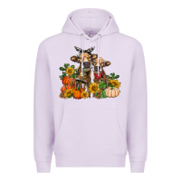 Lilac Fall heifer cows Premium Hoodie - RanaPortraitStore