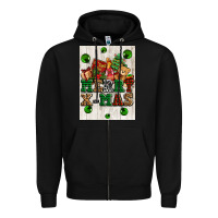 Black merry xmas Zipper Hoodie - AdoDesignShop