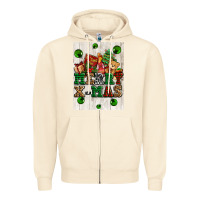 Merry Xmas Zipper Hoodie | Teevron