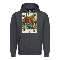 Smoke merry xmas Zipper Hoodie - AdoDesignShop