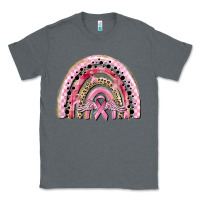 Charcoal Heather cancer rainbow Classic Tee - CowGirlArtShop