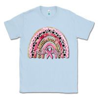 Dusty Blue cancer rainbow Classic Tee - CowGirlArtShop