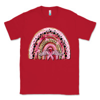 Red cancer rainbow Classic Tee - CowGirlArtShop