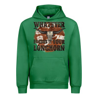 Emerald longhorn bullskull whatever lossos your longhorn Urban Hoodie - JahusDesignShop