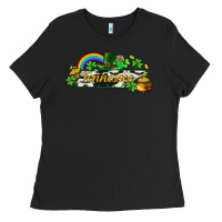 Black Tennessee map St. Patrick's Ladies Tee - CowGirlArtShop