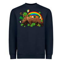 Navy st patricks bear ado Heavyweight Sweatshirt - AdoDesignShop