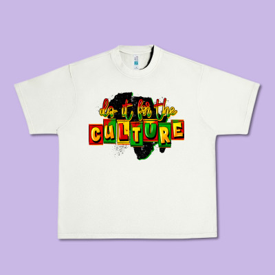 Do It For The Culture Urban Heavy Tee Designed By Fadigitalartstudio