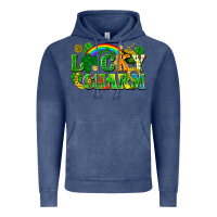 Vintage Denim lucky charm Vintage Hoodie - FaDigitalArtStudio