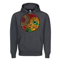 Smoke Juneteenth car coaster Zipper Hoodie - AdoDesignShop