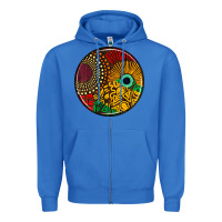 True Royal Juneteenth car coaster Zipper Hoodie - AdoDesignShop