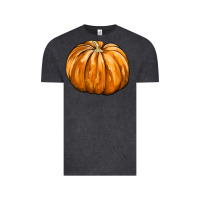 Vintage Black Pumpkin Vintage Tee - FaDigitalArtStudio