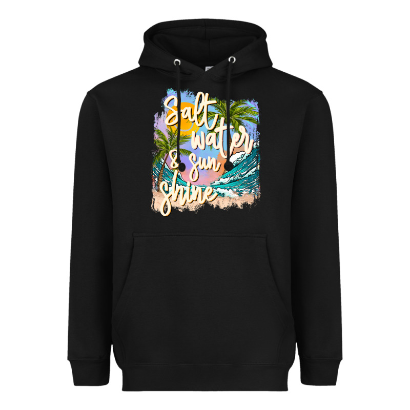 Salt Water Sunshine Heavyweight Hoodie by JahusDesignShop | Teevron