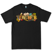 Black fall teacher Premium Tee - CowGirlArtShop