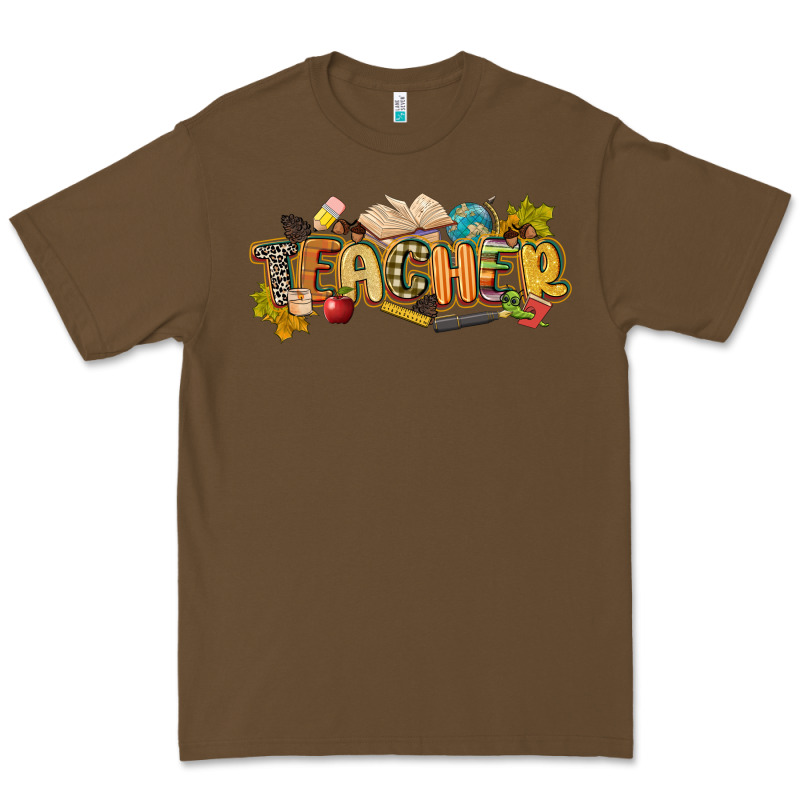 Fall Teacher Premium Tee by CowGirlArtShop | Teevron