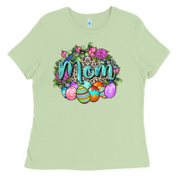 Matcha Easter Mom  Happy Easter Day Ladies Tee - CowGirlArtShop