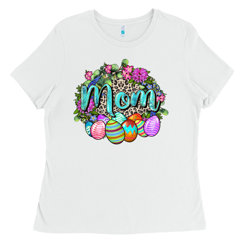 Easter Mom  Happy Easter Day Ladies Tee by CowGirlArtShop | Teevron