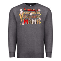 Charcoal Heather somebody's loud mouth baseball Premium Sweatshirt - JahusDesignShop