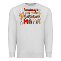 Dove Grey somebody's loud mouth baseball Premium Sweatshirt - JahusDesignShop