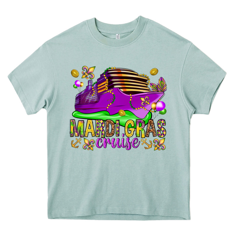 Mardi Gras Cruise Heavy Core Tee by HowdyJamesFarm | Teevron