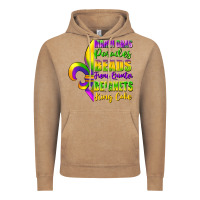 Vintage Coffee mardi gras parades beads french quarter beignets Vintage Hoodie - FaDigitalArtStudio