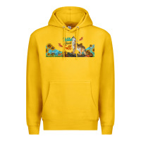 Lemon Wild About Fall Coyote Premium Hoodie - LillyAllenDesigns