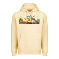 Pina Colada Wild About Fall Coyote Premium Hoodie - LillyAllenDesigns