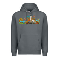 Rock Wild About Fall Coyote Premium Hoodie - LillyAllenDesigns