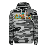 Slate Camo Wild About Fall Coyote Premium Hoodie - LillyAllenDesigns