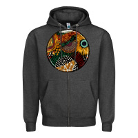 Charcoal Heather juneteenth  coasters Zipper Hoodie - AdoDesignShop