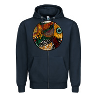 Navy juneteenth  coasters Zipper Hoodie - AdoDesignShop