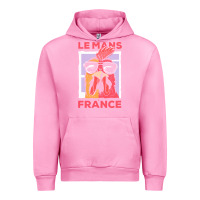 Fuchsia Pink le mans t  shirt le mans france gallic rooster t  shirt Urban Hoodie - linhVisuals