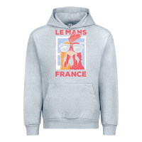 Heather Grey le mans t  shirt le mans france gallic rooster t  shirt Urban Hoodie - linhVisuals