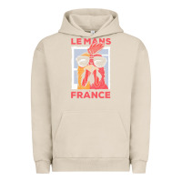 Pigment French Oak le mans t  shirt le mans france gallic rooster t  shirt Urban Hoodie - linhVisuals