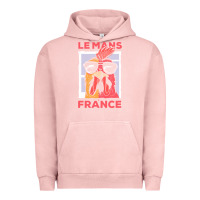 Pigment Salmon le mans t  shirt le mans france gallic rooster t  shirt Urban Hoodie - linhVisuals