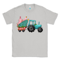 Moon Dust christmas tree tractor Classic Tee - CowGirlArtShop