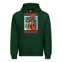 Forest Green limoges t  shirt limoges france gallic rooster t  shirt Urban Hoodie - linhVisuals