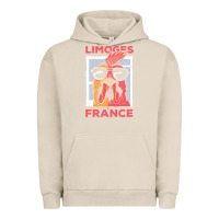 Pigment French Oak limoges t  shirt limoges france gallic rooster t  shirt Urban Hoodie - linhVisuals
